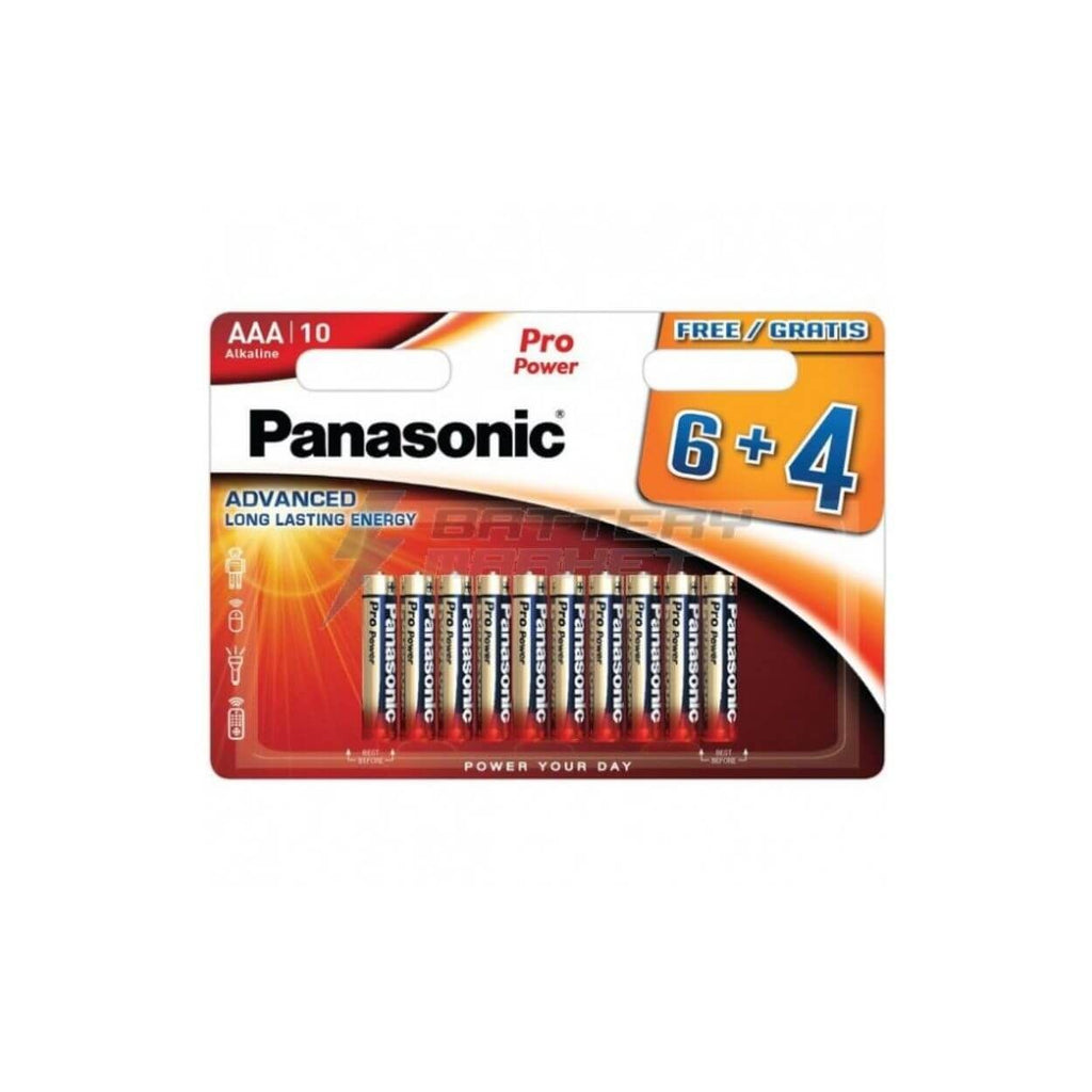 Panasonic Pro-Power AAA 6 + 4 Free