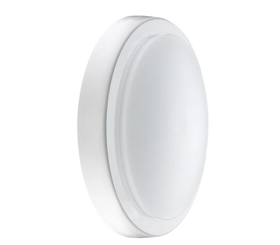 Decorative Indoor Bulkhead 220Mm 1300Lm 14W 4000K White & Chrome Bezel