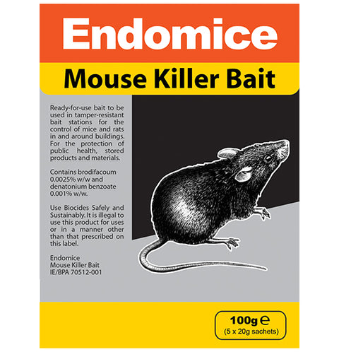 Endomice 100g Extra Strong Mouse Killer