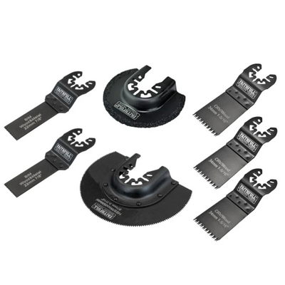 Faithfull Multi-Function Tool Blade Set 7 Piece