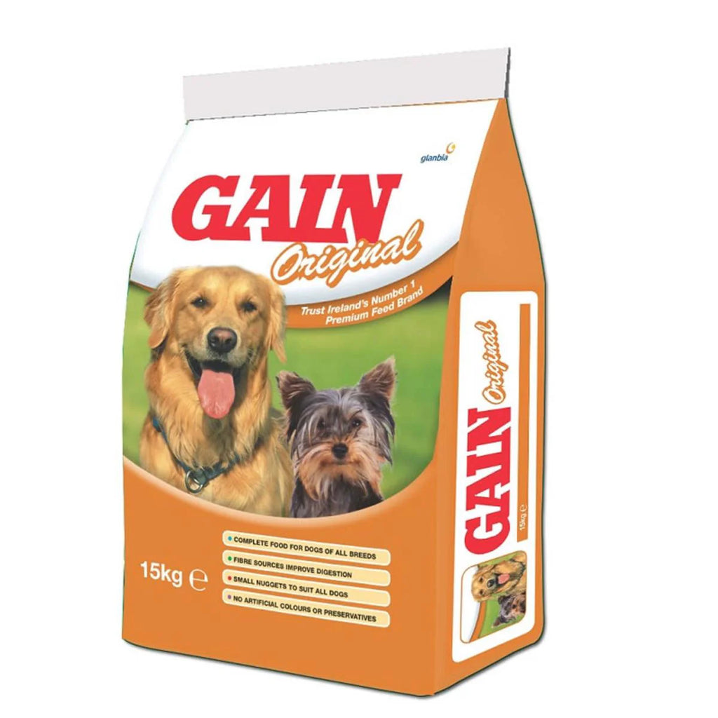 Gain Dog Food Original 15kg Bag Topline Cleary s