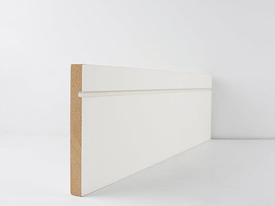 144Mm Skirting White Primed Shaker 4.2Mt (18 X 144 X 4200Mm)