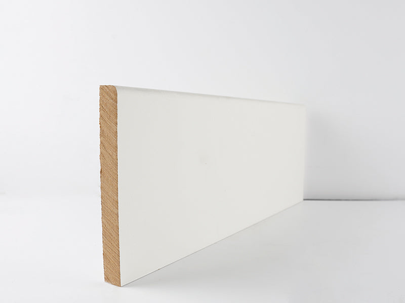 144Mm Skirting White Primed Contemporary 4.2Mt (18 X 144 X 4200Mm)