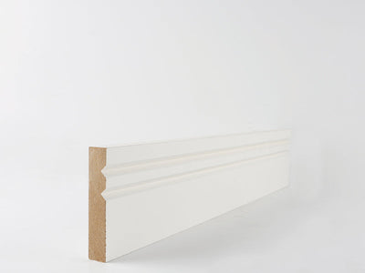 94Mm Architrave White Primed Double Shaker 2.2Mt (18 X 94 X 2200Mm)