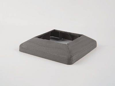Comp. Deck Post Flange Soft Grey (220 X 220Mm)