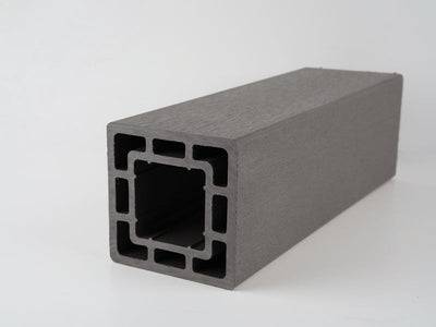 Comp. Deck Post 2.4Mt Soft Grey (New) (122 X 122 X 2400Mm)