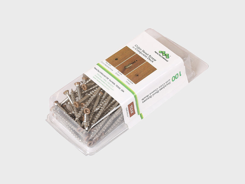 Whiteriver Ultrashield Teak Head Screws