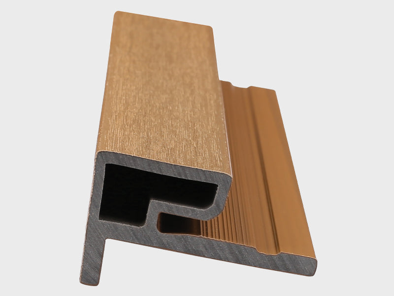 Ultrashield Teak Edge Trim For Contemporary Cladding  (90 X 54 X 3000Mm)