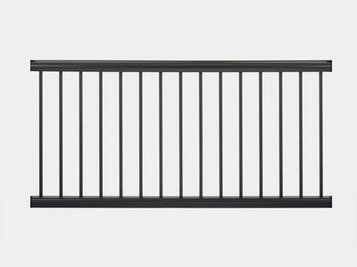 Black Aluminium Railing 914Mm X 1829Mm