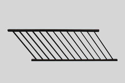 Black Aluminium Stair Railing 914Mm X 1829Mm