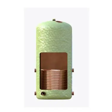 Copper Cylinder 30"X18" Dual Coil 30GL Foam Insulated