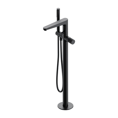 Contour Floor Standing Bath Mixer Anthracite