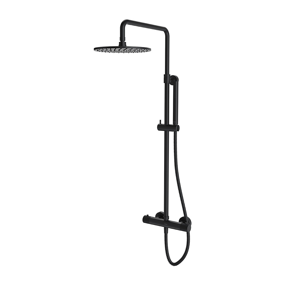 Contour Exposed Thermostatic Shower Dual Anthracite