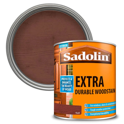 Sadolin Extra Durable Woodstain Teak 1 Litre