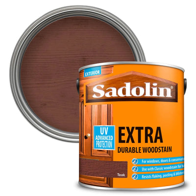 Sadolin Extra Durable Woodstain Teak 2.5L