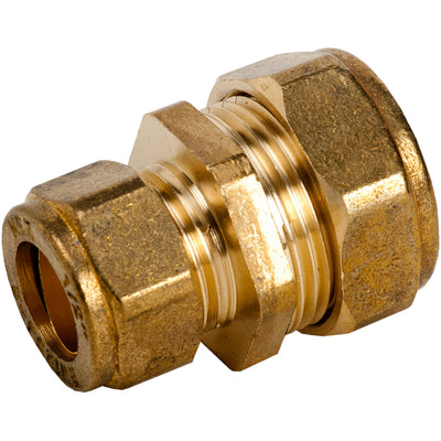 South Coast Brass - 3/4\ x 1/2\ Red. Straight Coupler C x C