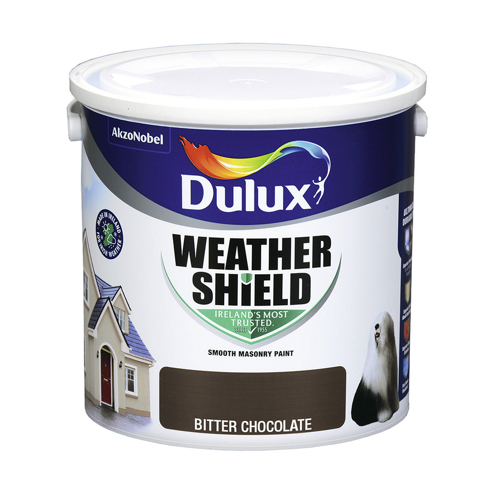 Dulux Weathershield Bitter Chocolate 2.5L