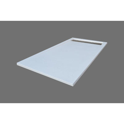 Gemstone Slate Linear Waste White 700mm
