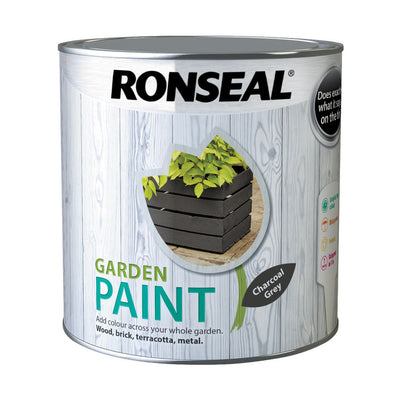 Ronseal Garden Paint Charcoal Grey 2.5L