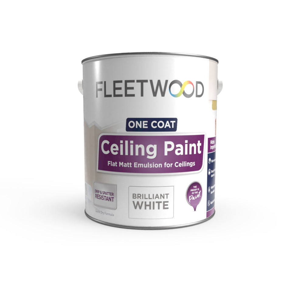 Fleetwood Ceiling Paint Brilliant White 5L