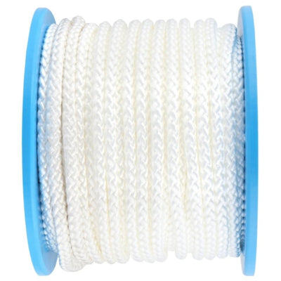 Posamo Polypropylene Rope 6mm Plaited White PER METRE