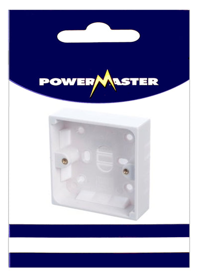 Powermaster 1G 25Mm Pattress Box 8170