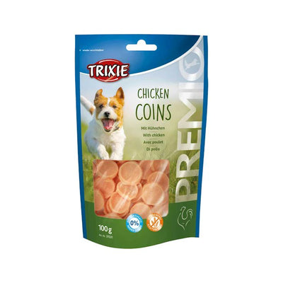 Premio Chicken Coins Dog Treats 100g