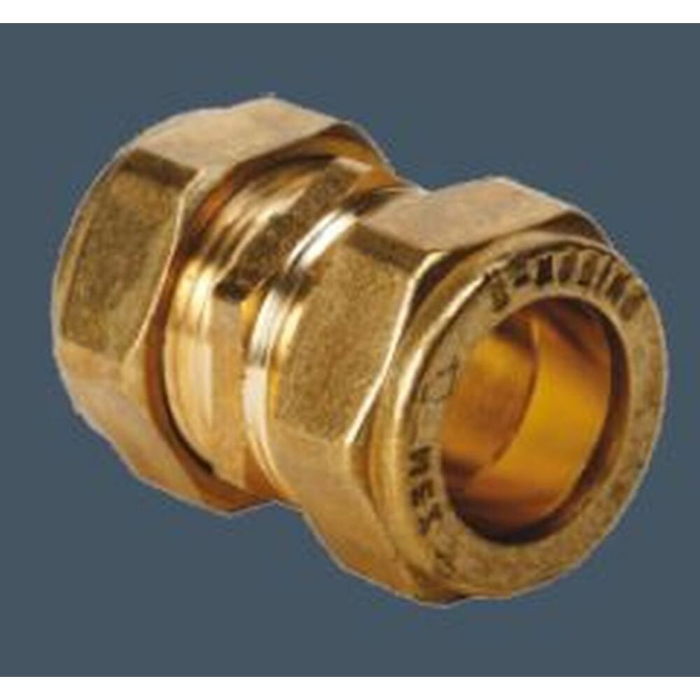 South Coast Brass - 15mm Straight Coupler C x C 410