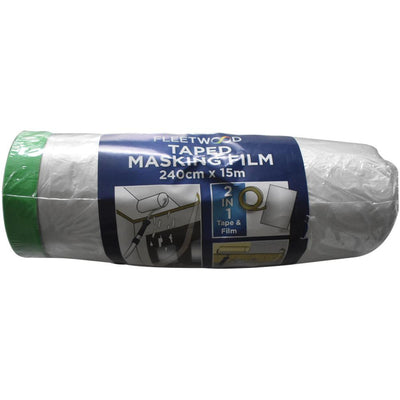 240cm x 15m Taped Masking Film