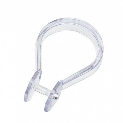 ES69830 Clear Clip-On Curtin Rings