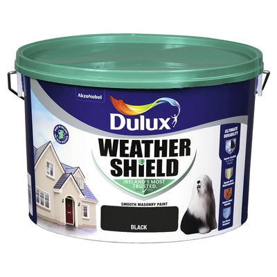 Dulux Weathershield Black 10L