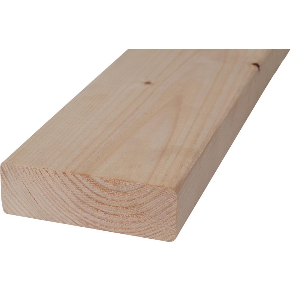 SNR Eased Edged Untreated Timber - 225mm x 75mm x 4800mm