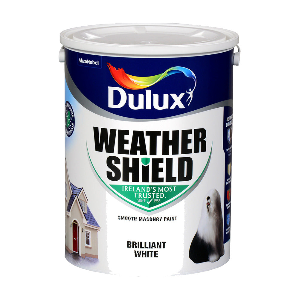 Dulux Weathershield Brilliant White 5L