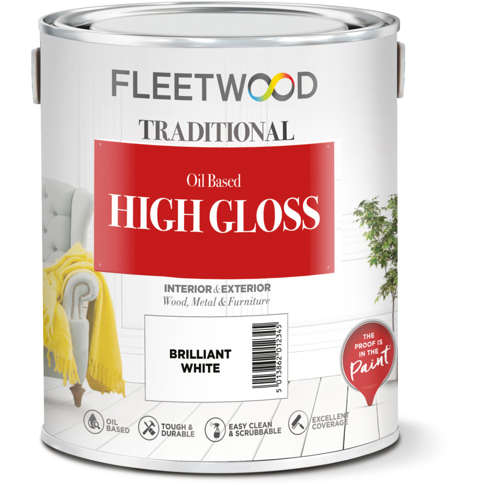 Fleetwood Traditional Gloss Brilliant White 1L