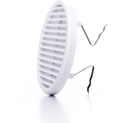 Round Circular Vent White - (CV60FWBG) - 6in