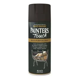 Satin Black 400Ml Painter's Touch Spray Paint