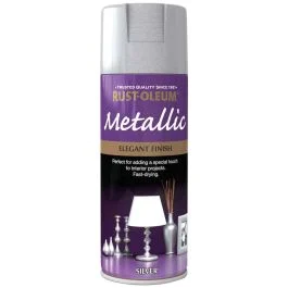 Elegant Metallic Silver 400Ml Painter's Touch Spray Paint