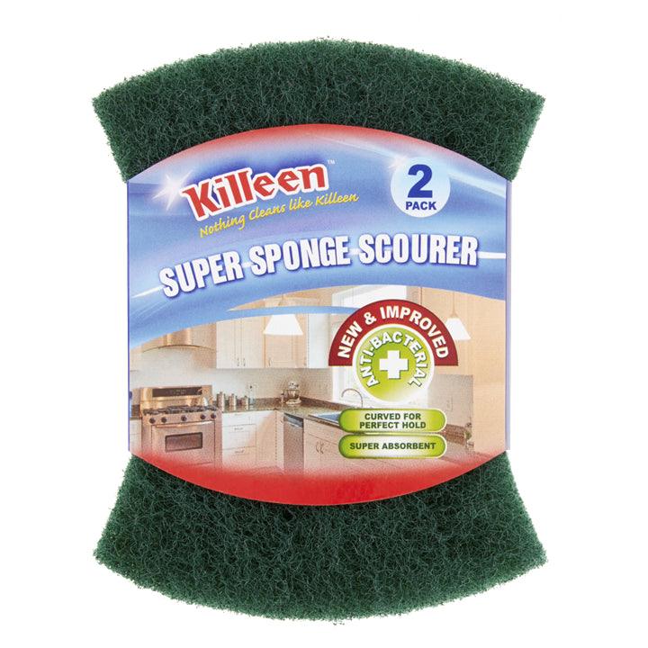 Killeen 2 Pack Super Sponge Scourers