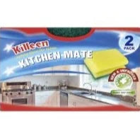 Killeen Kitchen Mate Scourers 2 Pack Killeen Kitchen Mate Scourers 2 Pack