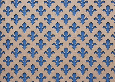 Applications Screening Panel 1810 X 610 Mdf Unfinished Fleur De Lys