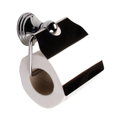 Tema Arno Toilet Roll Holder + Lid Chrome